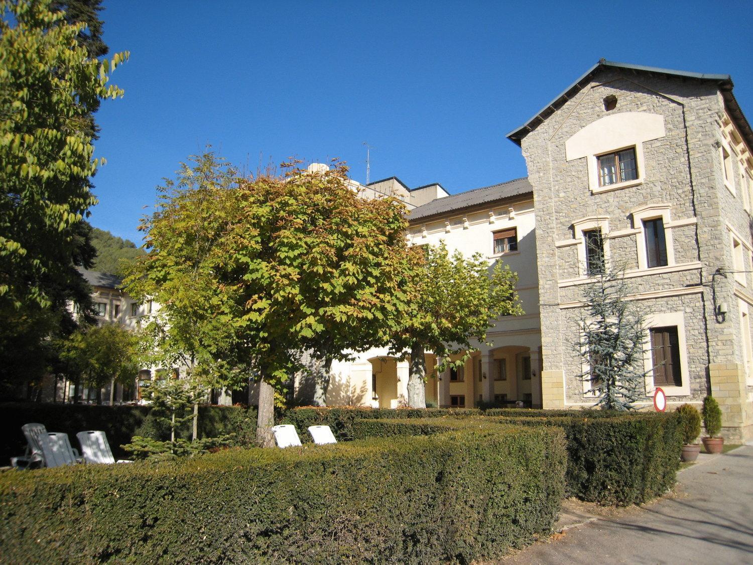 Hotel Balneari De Vallfogona De Riucorb Екстериор снимка